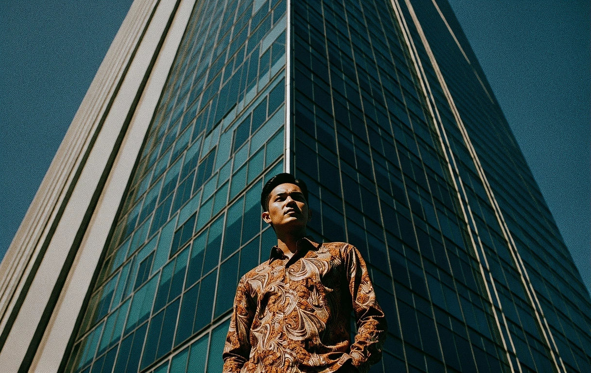 Architectural monolith in Jakarta